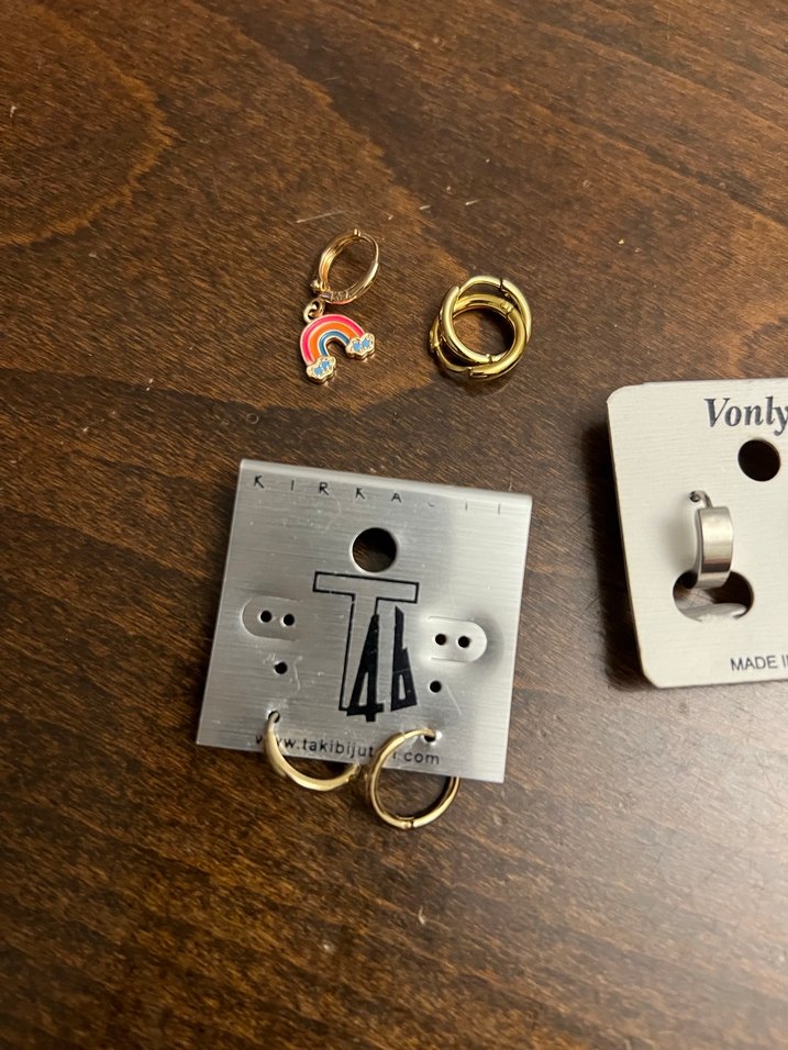 Çelik erkek küpesi - Görsel 2