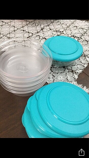 Beden Tupperware kristalin kase 275ml 6 adet