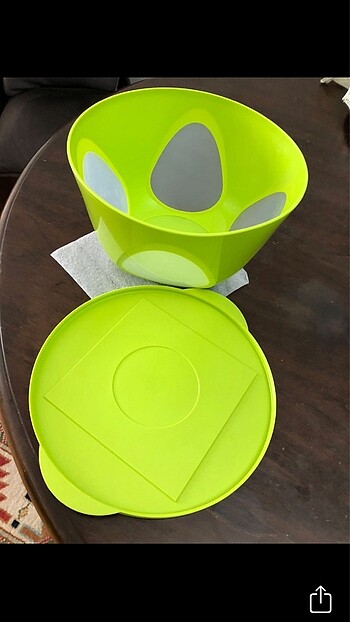 Beden Tupperware saklama kabı 4.3lt