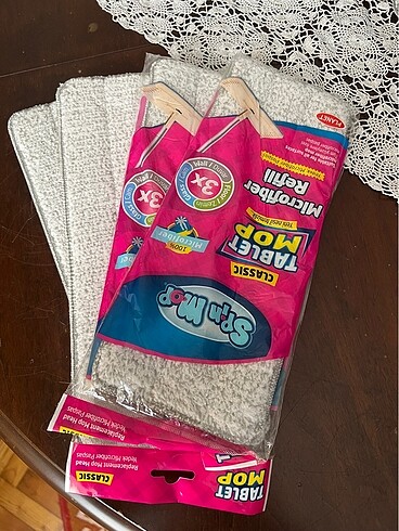 Spin mop temizlik bezi 4 adet