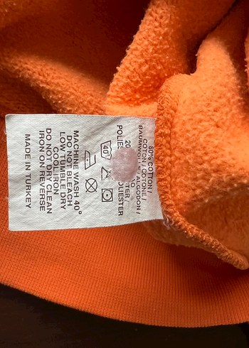 Kapüşonlu fermuarlı swsh M beden - Görsel 5