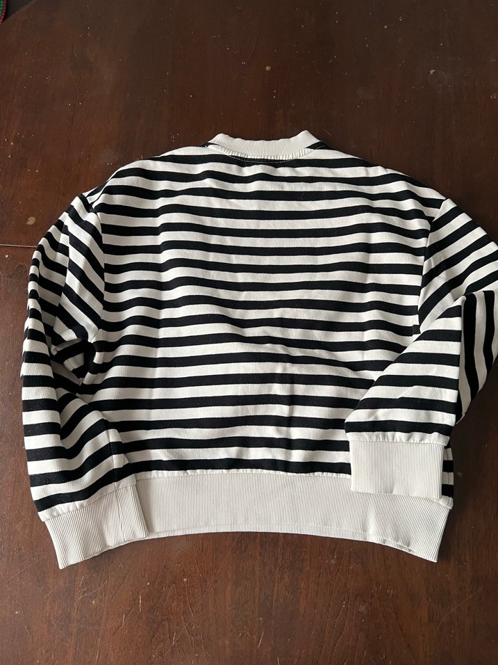 Zara çizgili sw S beden - Görsel 2
