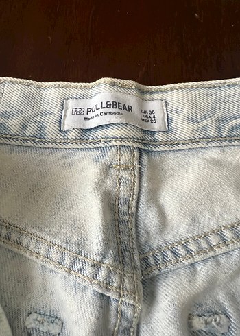 Pull&Bear mam jean 36 beden - Görsel 4