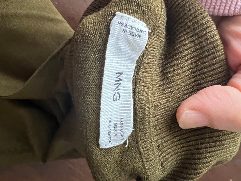 Mango balıkçı yaka kadın triko M beden - Görsel 4