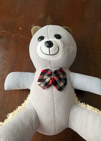 Gri Peluş Ayıcık Oyuncak - Görsel 2