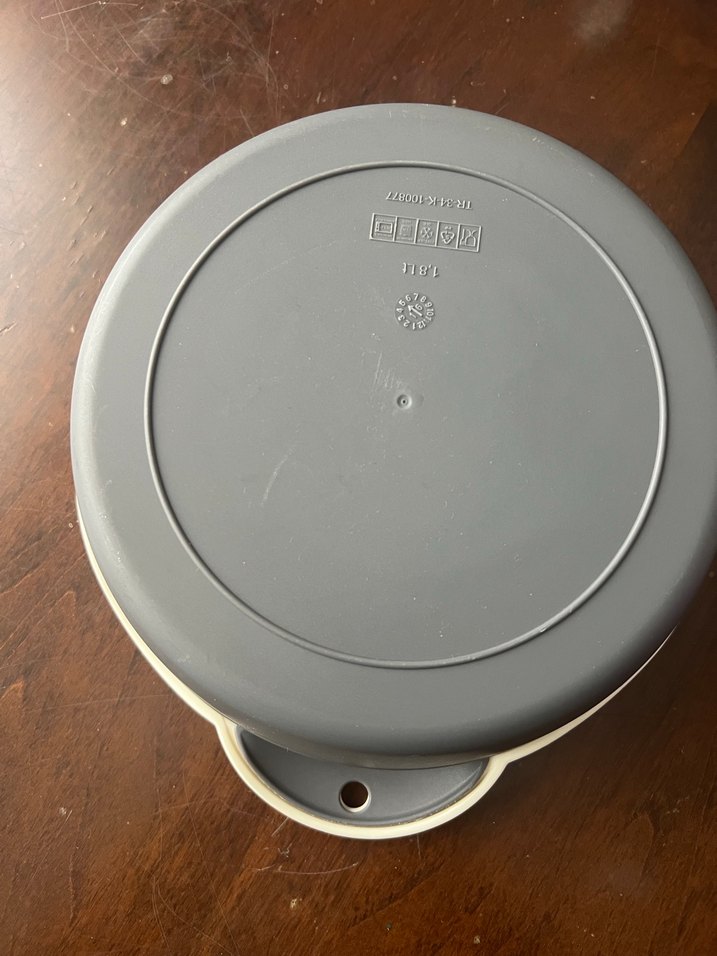 Hazneli plastik rende 1.8 litre - Görsel 3