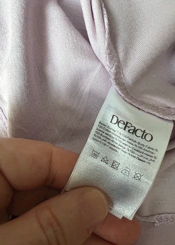 m Beden beyaz Renk Defacto kadın tişört M beden