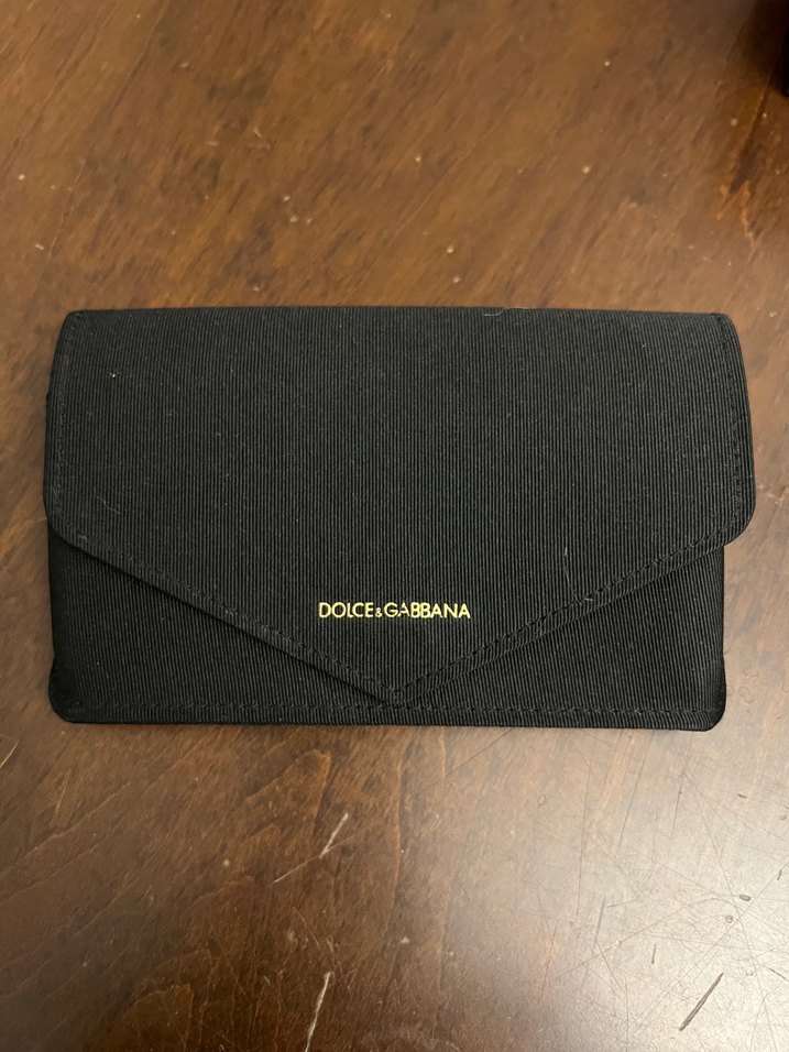 Dolce & Gabbana Siyah gözlük kılıfı ve kutusu - Görsel 3