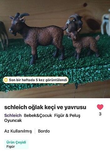  Beden Schleich hayvanlar