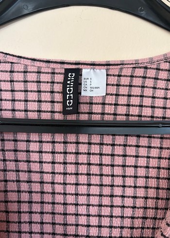 Uzun Kollu V Yaka Pileli Pembe Bluz - Görsel 2