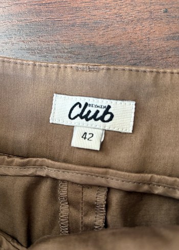 Bej Kadın Pantolon - Görsel 4