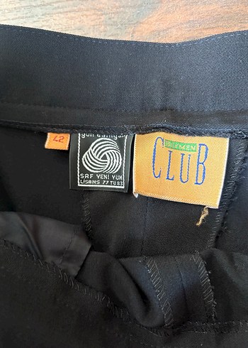 Kadın Siyah Pilili Kumaş Pantolon - Görsel 5