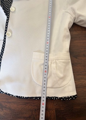 Beyaz Ceket Kadın - Görsel 6