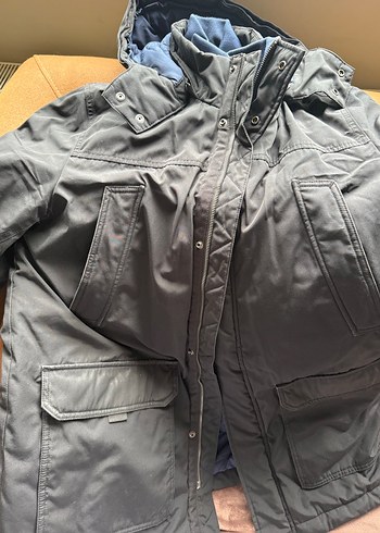 Antrasit erkek mont tommy - Görsel 2