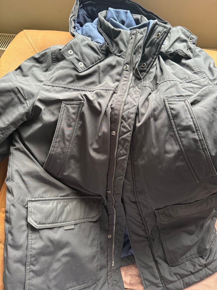 Antrasit erkek mont tommy - Görsel 2