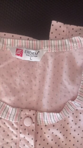 Erdem L beden pijama takımı