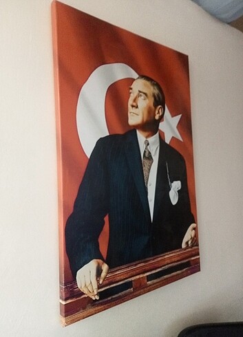 Atatürk canvas tablo