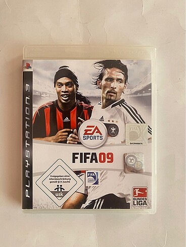 PS 3 FIFA 09 FUTBOL OYUNU (KİTAPÇIKLI)