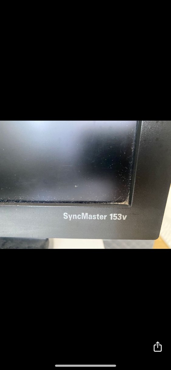 Siyah Samsung SyncMaster 153v Monitör - Görsel 4