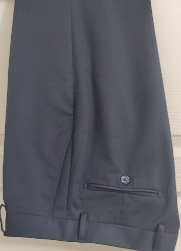 Lacivert Kumaş Pantolon