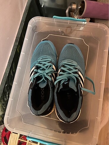 38 Beden Adidas turkuaz spor ayakkabı
