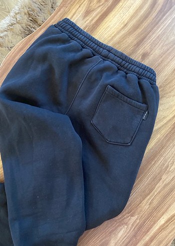 Erkek Siyah Fermuarlı Rahat Sweatpant - Görsel 5