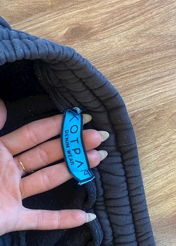 Erkek Siyah Fermuarlı Rahat Sweatpant - Görsel 4