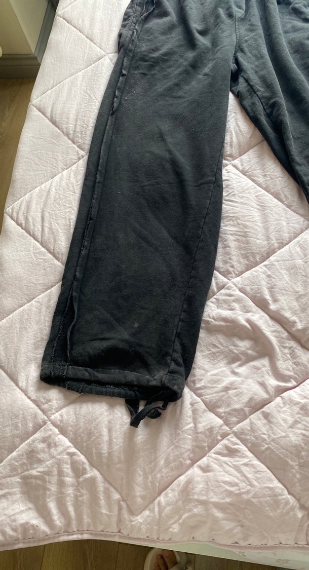 Gri Kadın Rahat Kesim  Eşofman - Görsel 2