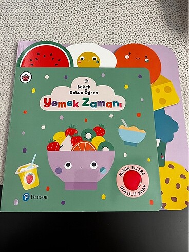 2 kitap Bebek Dokun Öğren