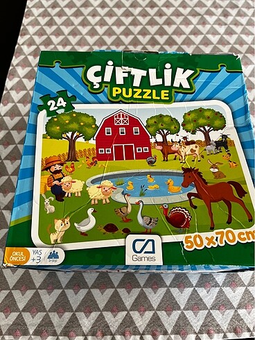 Diğer 24 parça Çiftlik Puzzle 50x70