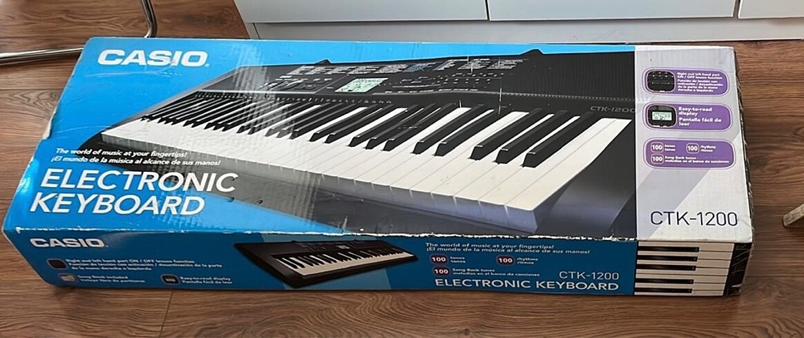Casio CTK 1200 Org - yeni gibi