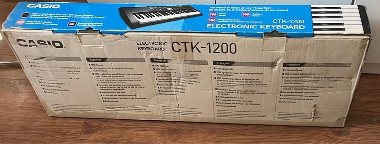 Casio Casio CTK 1200 Org - yeni gibi