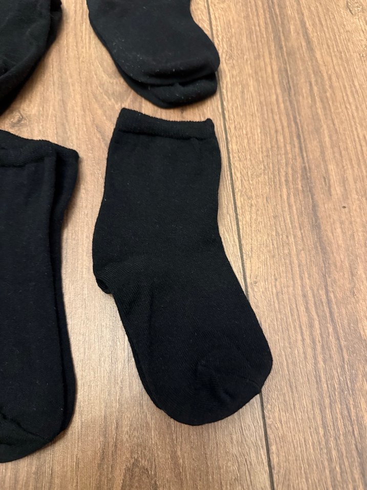 6 Adet Siyah Soket Çorap 26-29 - Görsel 5