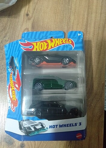  Beden Hot Wheels 3 Lü Set