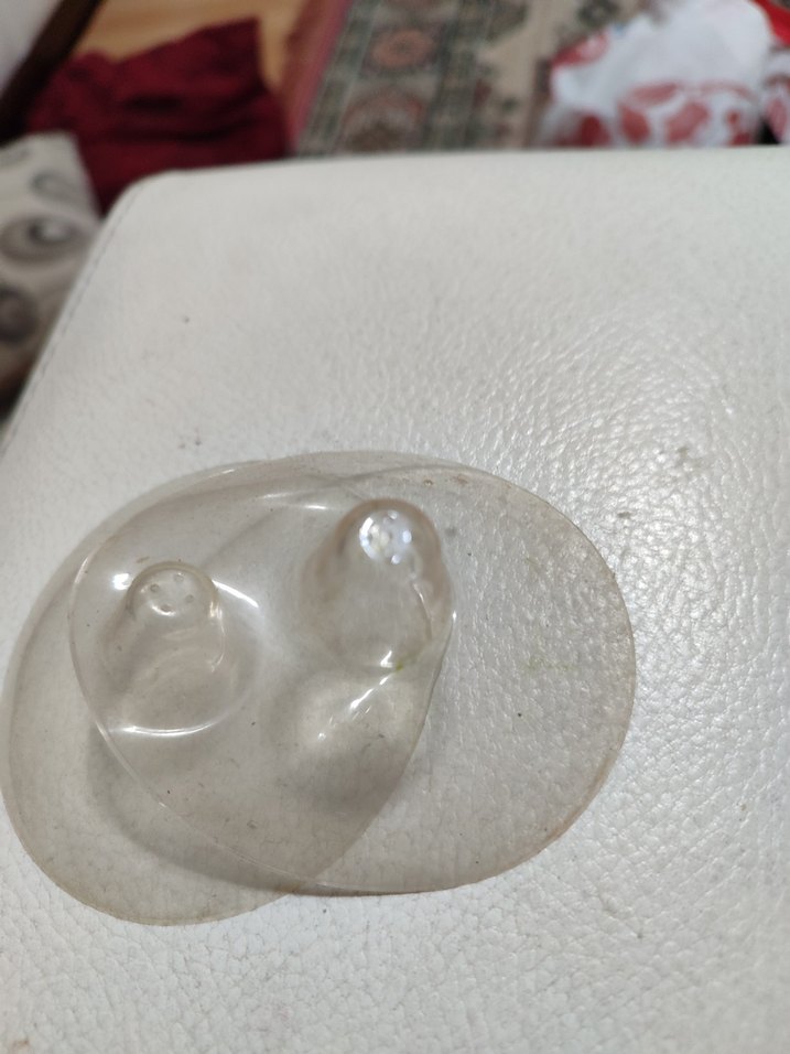 Bej Göğüs Pedi, Şeffaf Tasarım - Görsel 3