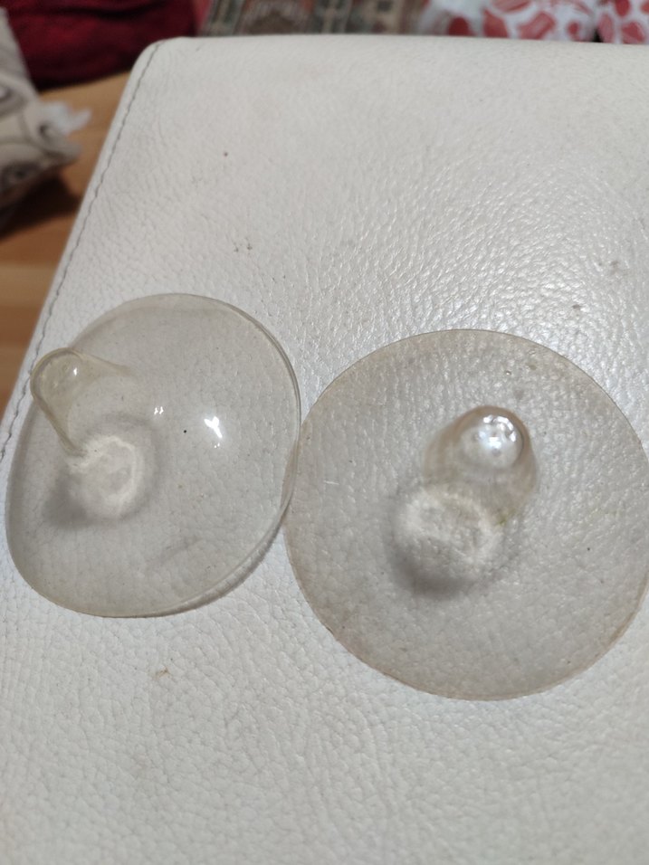 Bej Göğüs Pedi, Şeffaf Tasarım - Görsel 2