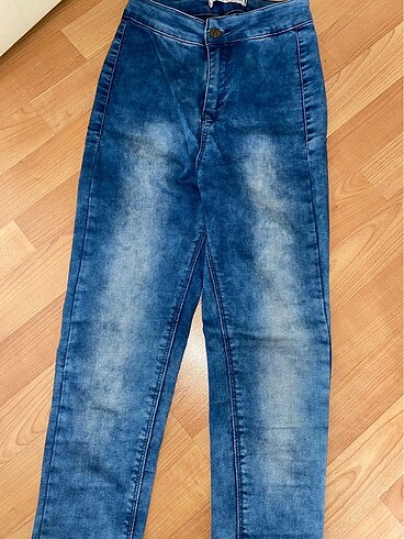 Diğer yüksek bel skinny jean