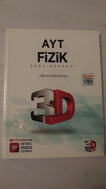 3D Ayt Fizik Soru Bankası