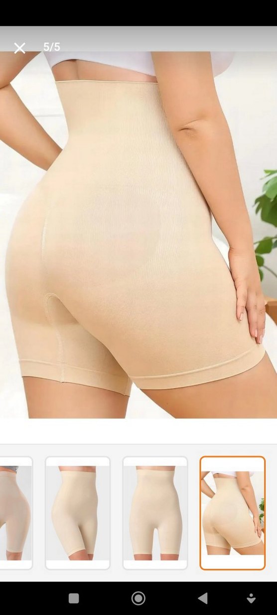 Bej Midi Hamile Şortu - Görsel 4