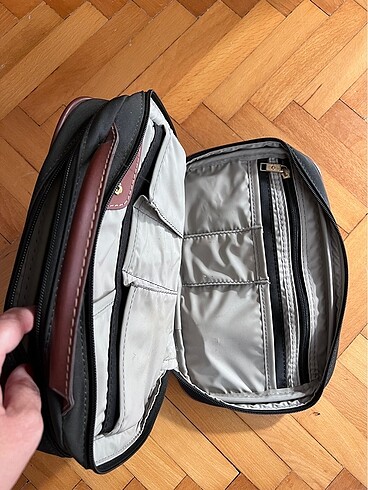 Beden siyah Renk Samsonite makyaj çantası