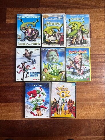 Çocuk filmleri DVD