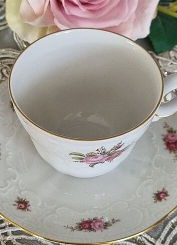 Madame Coco Bavaria rolyef desenli fincan