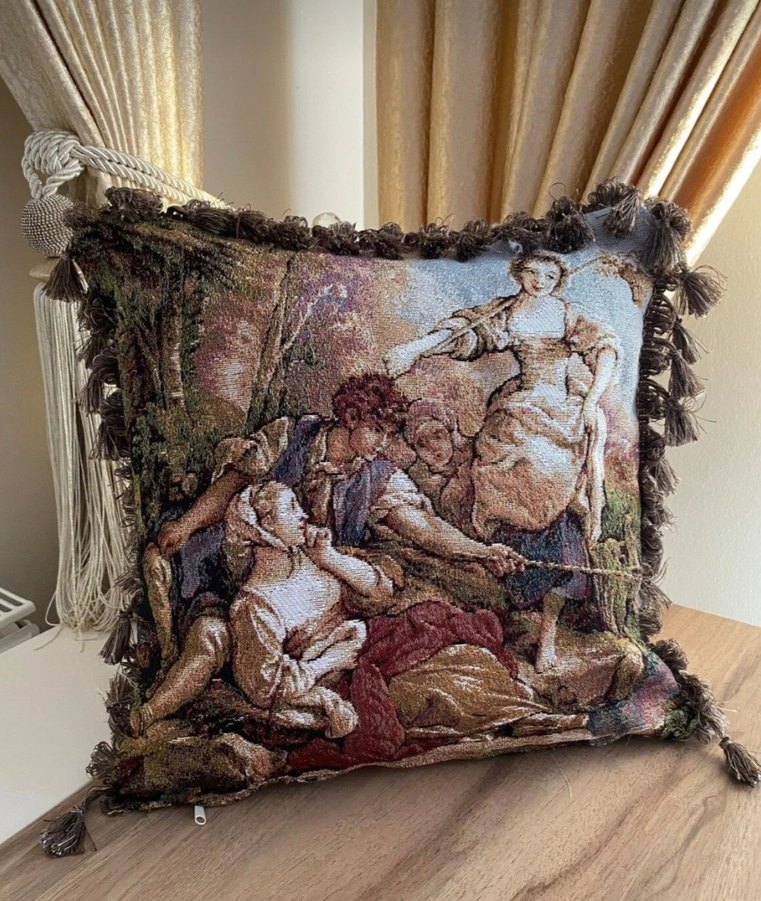 Goblen Bohem Dekoratif Yastık - Görsel 3