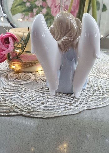 Melek anne ve bebeği biblo - Görsel 5