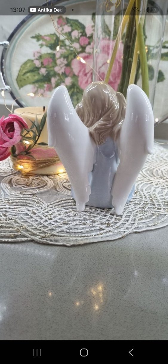 Melek anne ve bebeği biblo - Görsel 5