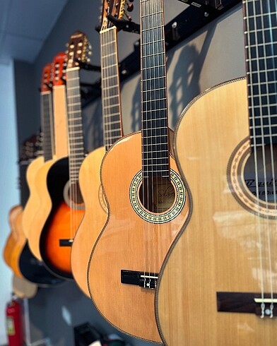 Tüm gitarlar üst kalite üst seviye sap ayarlı kılıf+ tel takımı 