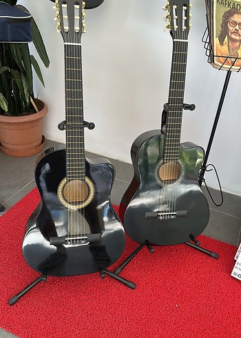Klasik Gitar sap ayarlı orta seviye+kılıf ve akort cihazı set