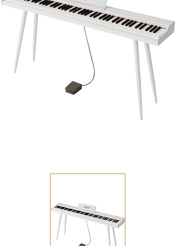 Marcia MK-700 4 renk Dijital Piyano ve Pedal