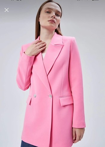 Diğer Pembe renk blazer ceket