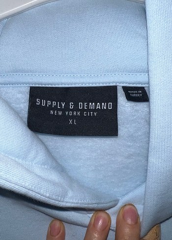 Supply demand marka sweatshirt - Görsel 8